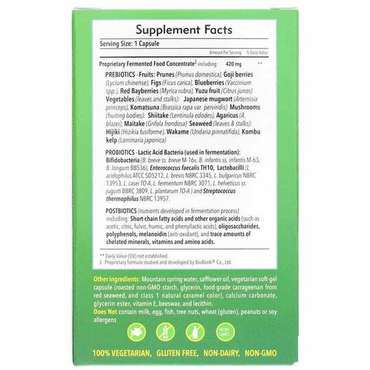 Dr. Ohhira's Probiotics Original Formula, ESF